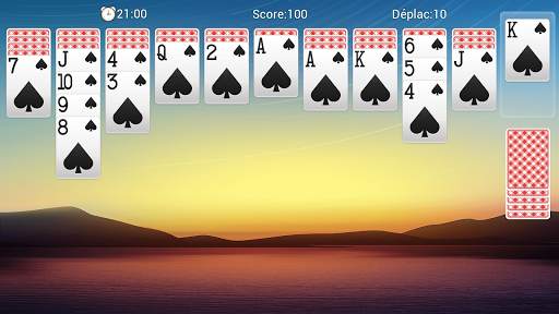 Spider Solitaire: Jeu de carte screenshot 6