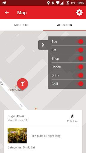 theCitiest offline city guide screenshot 4