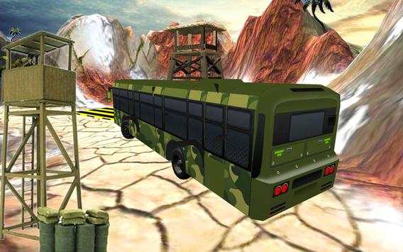 Tentara bus mendaki bukit berkendara screenshot 4