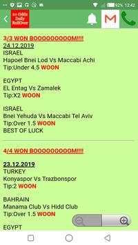 2+ Odds Daily RollOver screenshot 4