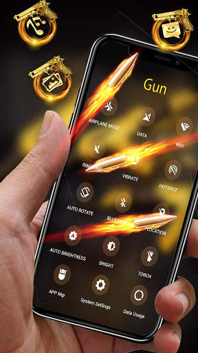 AK47 Gun APUS Launcher Theme screenshot 3