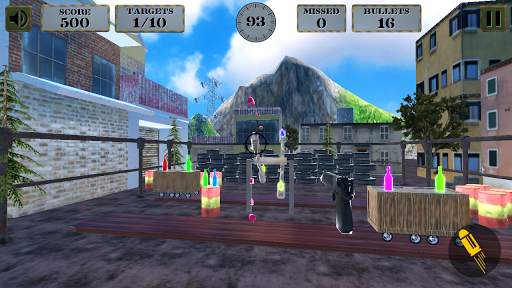3d Bottle Shooting Gun Game screenshot 5