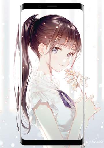 Anime Girl Wallpaper - Anime Wallpaper screenshot 1