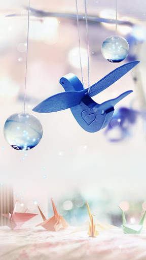 Lucky Crane Live Wallpaper screenshot 2