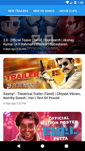 New Tamil HD Video Songs - HD Video Songs and More screenshot 1