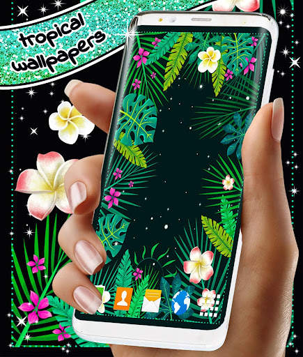 Jungle Leaves Live Wallpaper screenshot 1
