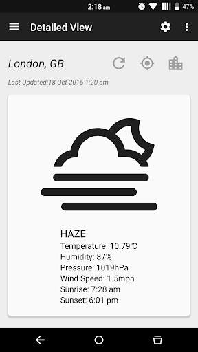 Weather скриншот 2