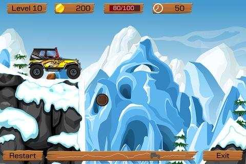 Snow Off Road -- mountain mud dirt simulator game screenshot 3