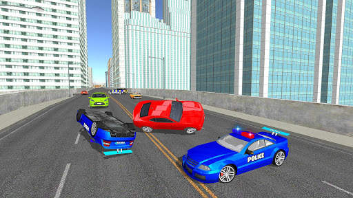 Police Chase New Car 3D Game screenshot 10