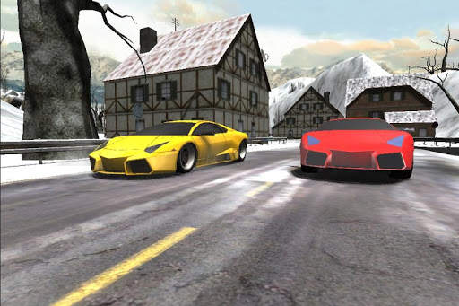 Car Racing Winter screenshot 1