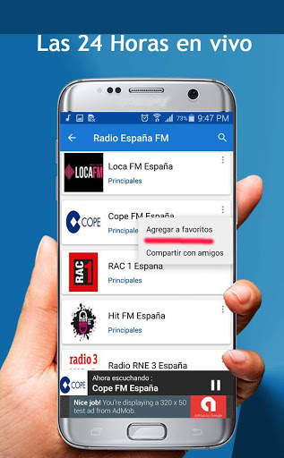Radios de España Gratis screenshot 2