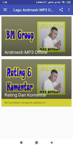 lagu Andmesh mp3 offline screenshot 2