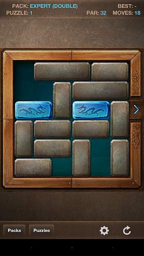Blue Block Free (Unblock game) скриншот 3