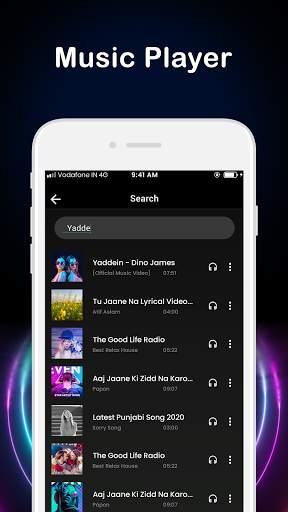 Online Music Player screenshot 2