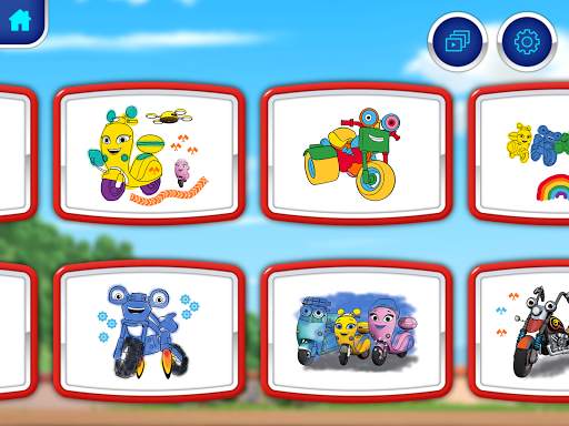 Ricky Zoom™: Paintbox screenshot 12