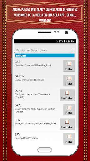 Bible RVR 1995, Reina Valera 1995 (Spanish) Free screenshot 7