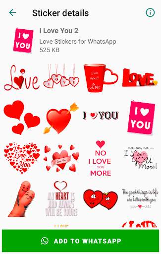 Love Stickers for WhatsApp ❤️❤️❤️ screenshot 9