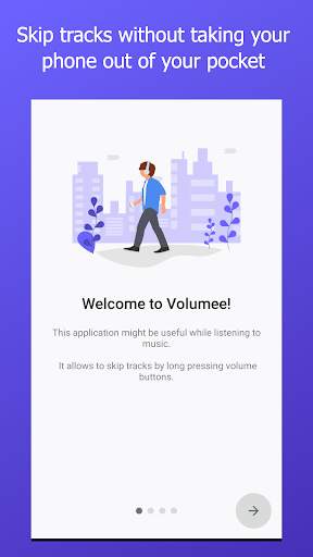 Volumee - skip tracks screenshot 1