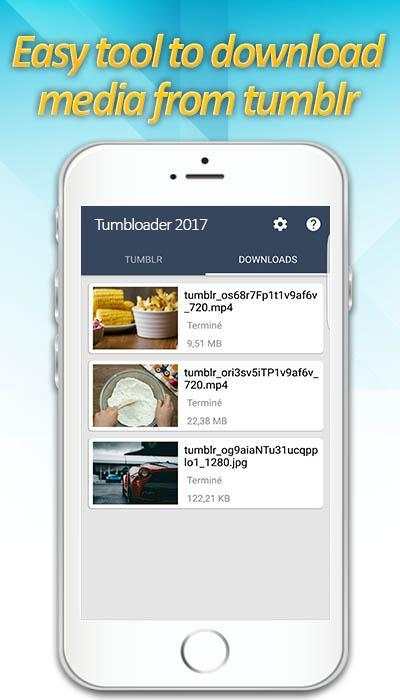 Tumbloader 2017 - for Tumblr screenshot 1