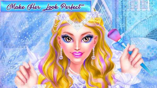 Winter Princess Pretty Girl: Makeup Salon Game screenshot 4