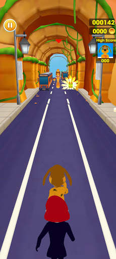 Pet Dog Subway Escape Surf screenshot 2