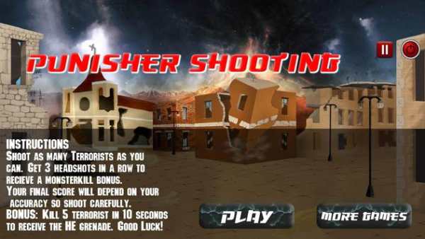 Punisher Shooting Games screenshot 4