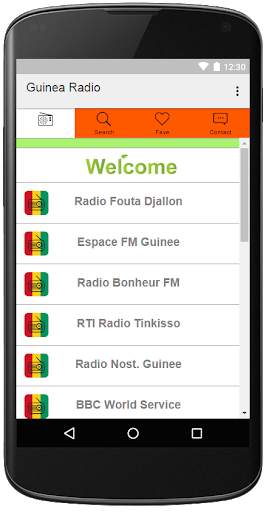 Guinea All Radio, Music & News screenshot 1