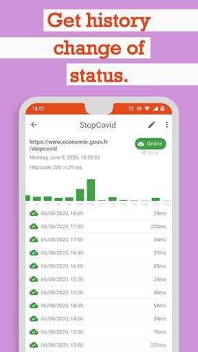 IMSO: server status monitoring screenshot 3
