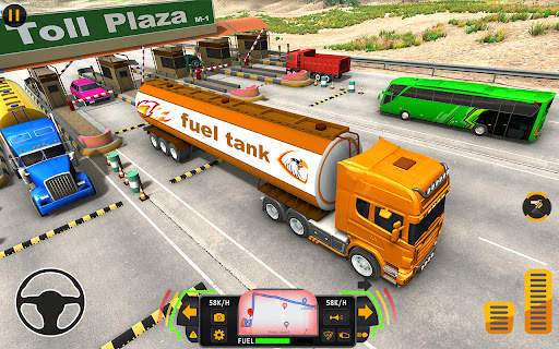 Oil Tanker Driving Truck Games screenshot 2