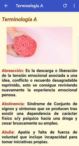Diccionario Psicológico screenshot 6