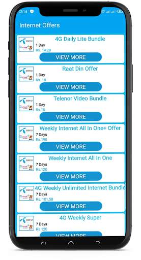 All Telenor Packages 2020 free screenshot 4