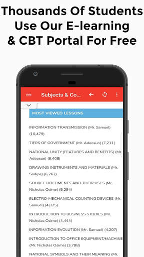 School Portal NG – Free E-learning, CBT & Homework скриншот 7