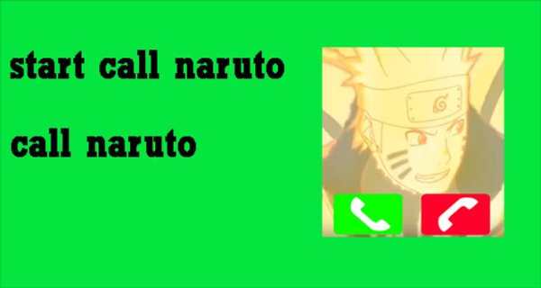 fake call from Naruto Shippuden screenshot 1