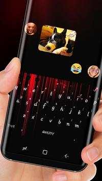 Red Laser Neon Light Keyboard screenshot 3