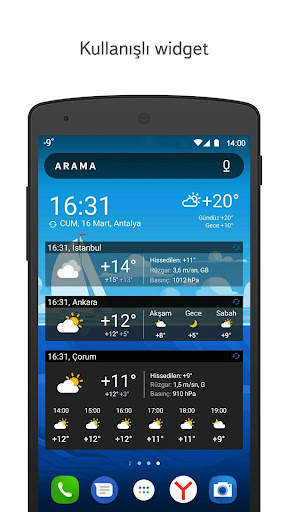 Yandex Hava Durumu screenshot 5