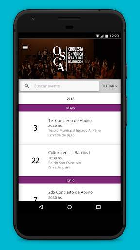 OSCA screenshot 1