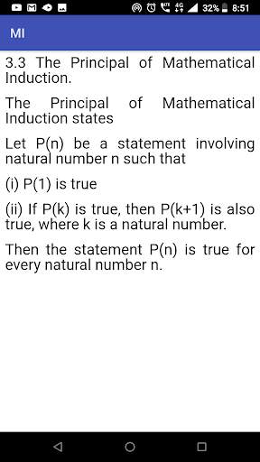Mathematical Induction screenshot 3