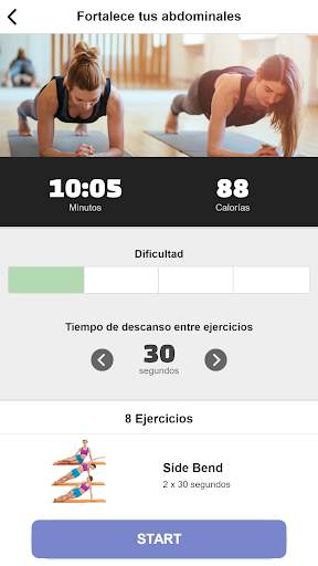Ejercicios de pilates en casa screenshot 4