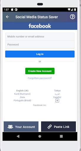 Social Media Status Saver screenshot 2