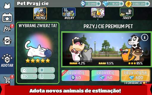 Pets Race - Divertido jogo de corridas online PVP screenshot 5
