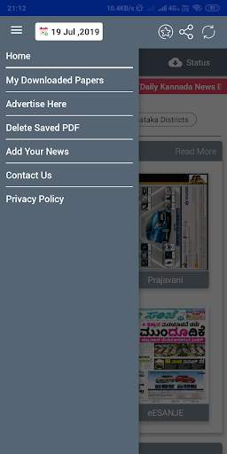 Daily Kannada News E Papers(PDF) screenshot 4