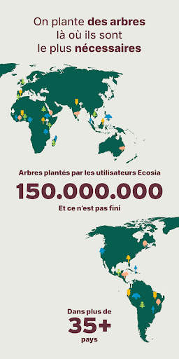 Ecosia: Le navigateur écolo screenshot 3