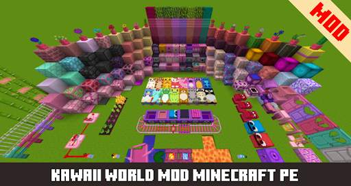Kawaii World craft mod screenshot 2