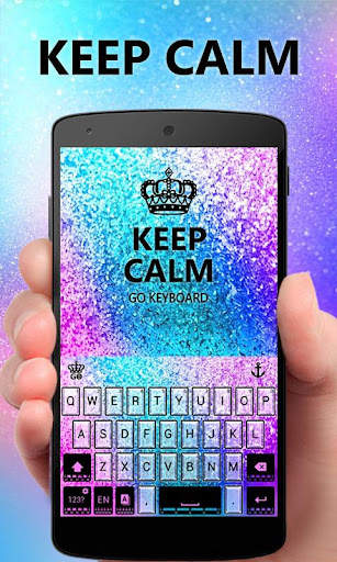 Keep Calm GO Keyboard theme screenshot 1