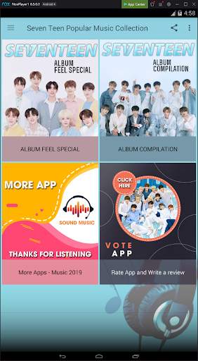 Seven Teen Popular Music Collection screenshot 4