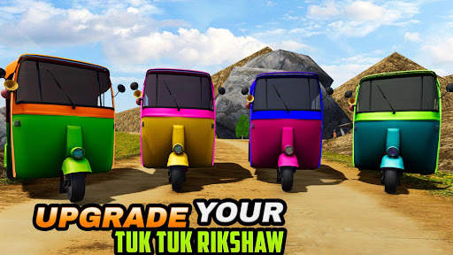 Modern Tuk Tuk Auto Rickshaw: Offroad Driving 2020 screenshot 4