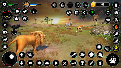 Lion Games Animal Simulator 3D screenshot 5