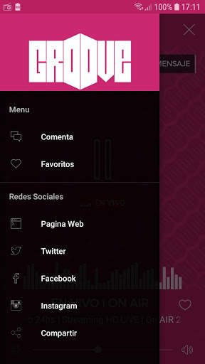 Groove FM screenshot 2