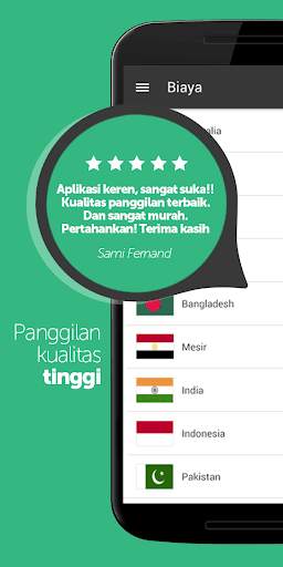 Nymgo: Telepon dan Pesan SMS Internasional Murah screenshot 1