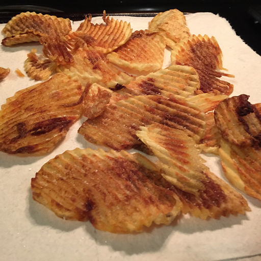 Potato chips recipe icon